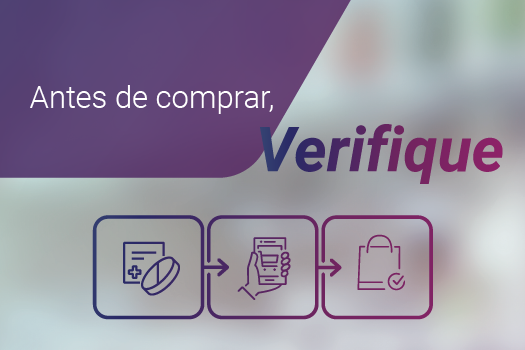 Spanish text saying, Before you buy, verify