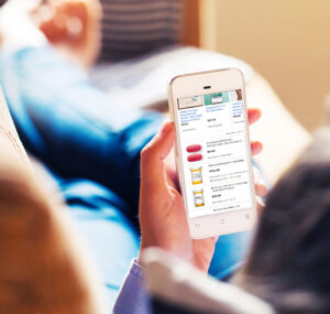 Search for medication safely through trusted websites.